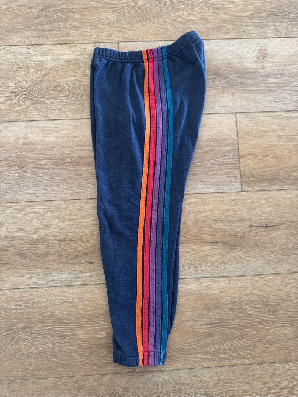 Aviator Nation 5 STRIPE SWEATPANTS - NAVY - Picture 7 of 11